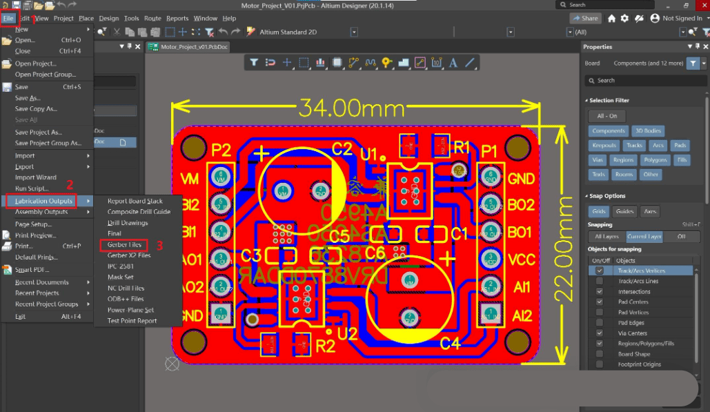 PCB Gerber
